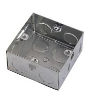 3x3 Galvanized Metal Knockout Switch Electrical Box/electric Junction Box